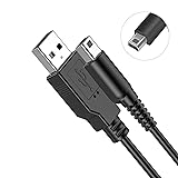 RuiMi New3DS 充電器 3DS USB 充電ケーブル 急速充電 耐久性 対応 New3DS/ New3DSLL /3DS /3DSLL/ i2DS /DSi/DSiLL/2DSなど用 データ転送 USB電源コード 1.2M(ブラック)