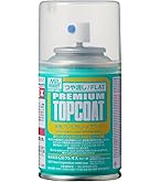 Amazon | GSIクレオス Mr.トップコート 半光沢 スプレー 88ml