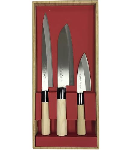 Amazon｜SUMIKAMA (スミカマ) 関時宗作 包丁 3点セット 日本製