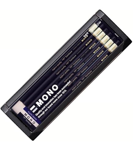 Amazon | トンボ鉛筆 高級鉛筆 3H MONO 100 (超微粒子が凝縮した高密度