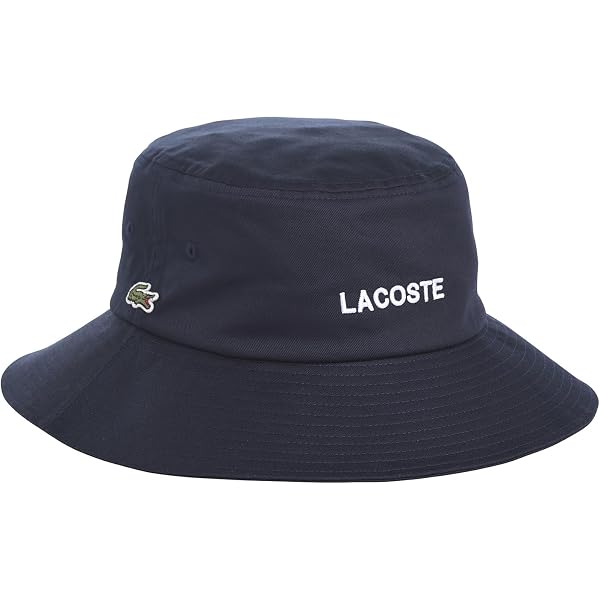 Amazon | [LACOSTE(ラコステ)] バケットハット 帽子 メンズ レディース