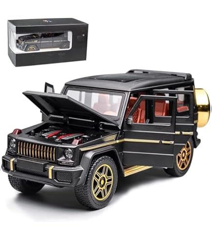 Amazon | WELLY 1/24 メルセデス ベンツ Gクラス (ブラック) 完成品