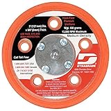 Dynabrade 56252 5-Inch Diameter Vinyl-Face 3/8-Inch Thick Urethane Medium Density 5/16-Inch-24 Male 