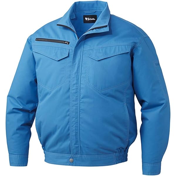 Amazon.co.jp: 空調服 Jawin ジャウィン半袖ブルゾン・大風量パワー