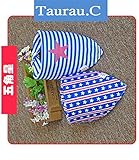 Taurau.C よだれかけ ベビー ビブ 柔らかい 三角 スナップ サイズ調整可能 (10枚セット)