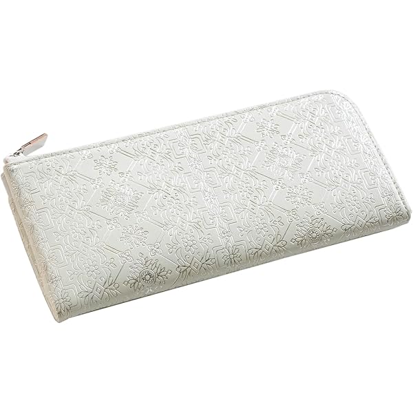 Amazon | [友禅文庫] ラウンドファスナー二つ折り財布財布 長財布