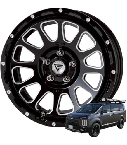 Amazon | アルミホイール（RAYS）（1本）国内純正OP MITSUBISHI DELICA