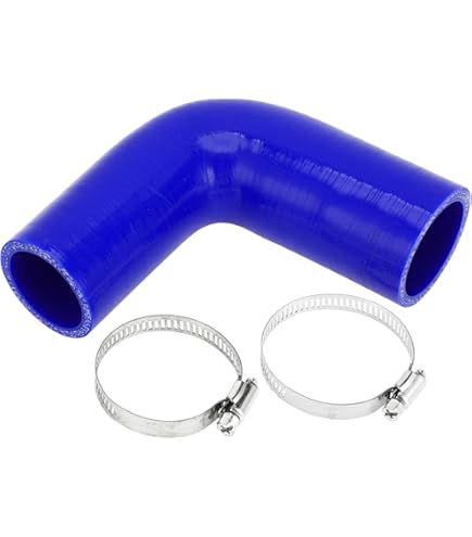Amazon | LSEX-F シリコンホース エルボー90度 38Φ / 40Φ 厚さ4.5mm