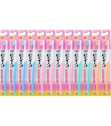 Amazon | ビトイーンライオン ハブラシ レギュラー ふつう 12本パック