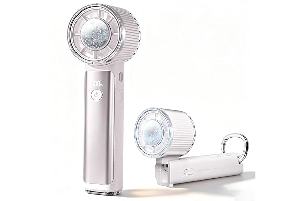 シシベラ ハンディファン 2026【4Way 冷却プレート PRO・-26℃瞬間冷却・100段階風量調整】CICIBELLA ハンディファン 冷却ファン 最大約15000rpmの強力送風 90°角度調整 手持ち扇風機 手持ち/首掛け/卓上/吊り下げ対応 携帯扇風機 最大約9.5時間使用 LED残量表示 Type-C対応 扇風機 ハンディ 小型