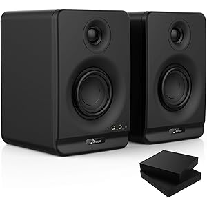 Donner モニタースピーカー パワードスピーカー ワイヤレスBT Bluetooth5.0 アクティブスタジオ 高解…