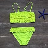 サクララ（Sakulala) 子供 水着 キッズ　kids　可愛い ビキニ 二点セット ジュニア スイミングウェア 女の子 ワンピース セパレート ファッション 水遊び着 海水浴 バスト リゾート　ビ