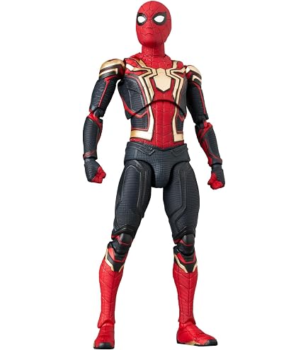 Amazon.co.jp: MAFEX マフェックス No.194 SPIDER-MAN UPGRADED SUIT 