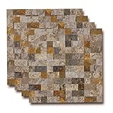 PVC自己粘着モザイク壁タイル?Peel and Stick Backsplash Forキッチン 12x12 inch