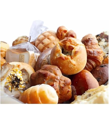 Amazon.co.jp: ガウディ 20個の手作りパンセット 食パン、菓子パン