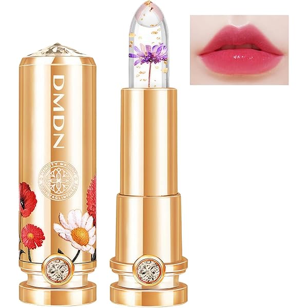 Amazon | Qin Derdom クリアフラワーゼリーリップスティック PH