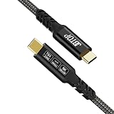 JBTOP 80 Gbps USB急速充電ケーブル50cm USB C 240 W Thunderbolt 5ケーブル用