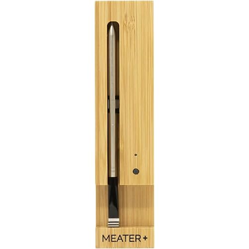 New MEATER+ 50 metre Long Range Smart Wireless Meat Thermometer for The Oven Grill Kitchen BBQ Smoker Rotisserie with Bluetoo