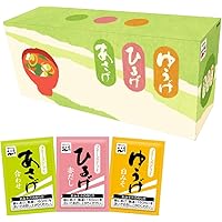 Amazon.co.jp: Nagatanien 永谷園 あさげ・ひるげ・ゆうげ 粉末タイプ