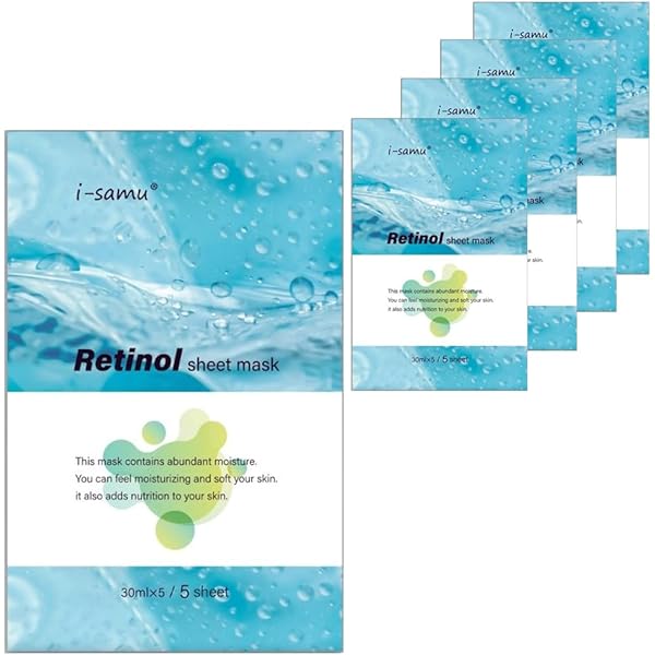 Amazon.co.jp: STAY FREE i-samu レチノール シートマスク 1袋1枚×5袋