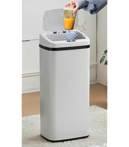 Amazon｜ゴミ箱 自動開閉 エックスウイング ライト センサービン