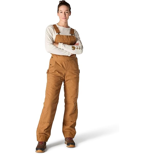 Amazon.co.jp: Carhartt レディース Ashland ビブオーバーオール