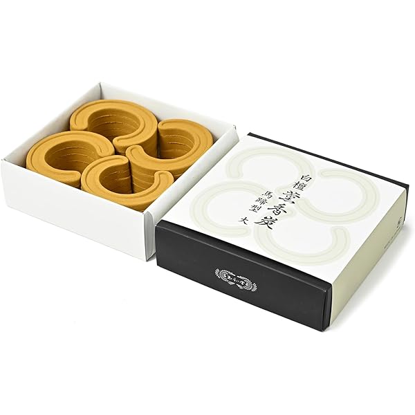 玉和堂　沈香　線香　香炭　白檀　コの字　馬蹄　薫香炭　角型 00873bkunbab00.jpg