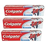 コルゲート Colgate 子供用 Kids-BUBBLE FRUIT FLAVOR (スパイダーマン, 40g) 3個セット [並行輸入品]