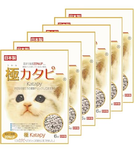 Amazon | 固まる猫の紙砂 ペパーレット カタピー 7L | Katapy