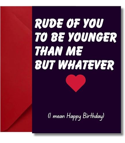 GYYsweetus Happy Birthday Karte Für Ehemann – ‚Your Farts Stink But I Still Love You‘, Lustiges Geschenk