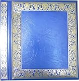 サンヨー スタンダードアルバム Lサイズ/100年台紙・ビス式 ブルー