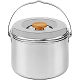 キャプテンスタッグ(CAPTAIN STAG) キャンプ バーベキュー用 炊飯器 3層鋼 5合