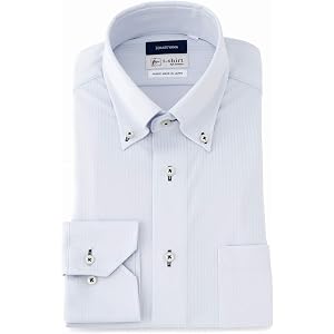 [アイシャツ] i-shirt 完全ノーアイロン ストレッチ 超速乾 スリムフィット 長袖 アイシャツ ワイシャツ メン…