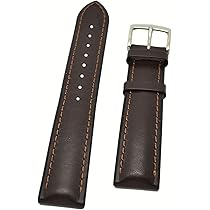 Amazon | ヒルシュ JAMES 腕時計ベルト カーフ レザー × ラバー