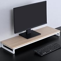 steadyさま専用　22インチモニター3台セット Amazon.co.jp: 山善(YAMAZEN) モニター台 幅80×奥行25×高さ8cm
