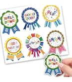Amazon.co.jp: ごほうびシール 勲章シール 120枚セット カラフル