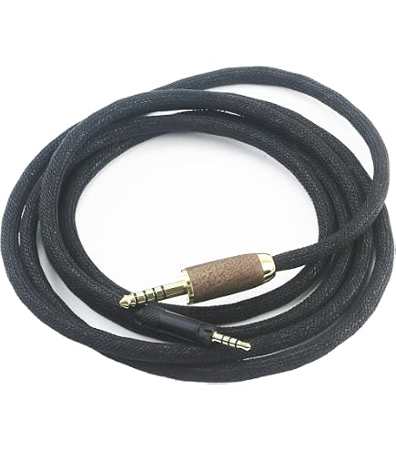 GEEKRIA Apollo Câble Audio Plaqué Argent 4,4 Mm Vers 2,5 Mm - Compatible Sennheiser HD 620S, HD 599, HD 560S