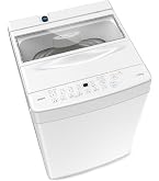 Amazon | COMFEE' 洗濯機 5.5kg 全自動 コンパクト 一人暮らし 1～3人