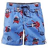 カーターズ Carter's ベビー 水着 トランクス 紫外線カット UPF50+ Carter's Pirate Print Swim Trunks 18M (78-83cm)