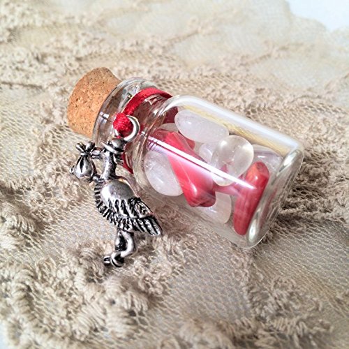 コウノトリ!赤ちゃんを運んできて★ママになるための赤珊瑚お守り コウノトリ!赤ちゃんを運んできて★ママになるための赤珊瑚お守り