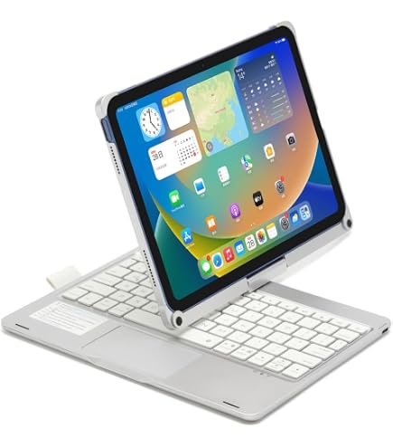 Amazon.co.jp: 360度回転式iPad(A16)第11/10世代 キーボードケース