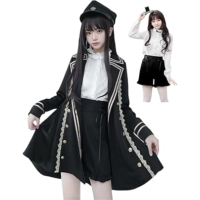 Amazon.co.jp: [トクとユウ] ゴスロリ 衣装 ワンピース 制服
