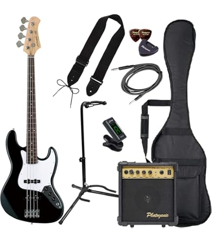 【極美品】PhotoGenic エレキベース セット Amazon | PhotoGenic フォトジェニック エレキベース 初心者入門ライト