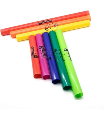 (s)　美品　BWKS キッズセット　Boomwhackers　ドレミパイプ Amazon.co.jp: 【Boomwhackers】リズム遊びに最適 ドレミパイプ BWKS