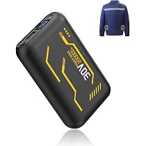 Amazon | 空調作業服 バッテリー 30V 超高出力 大容量 20000mAh【2026