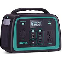 Amazon.co.jp: ADKL ポータブル電源 ポータブルバッテリー 大容量