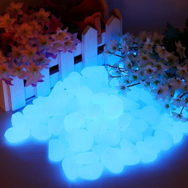 Blibly Solar Garden Lights Outdoor Glow Cobblestone Shape Garden Decor Light White Rgb Lights Waterproof Landscape Night Lights For Lawn Patio Path Amazon Com Au Lighting