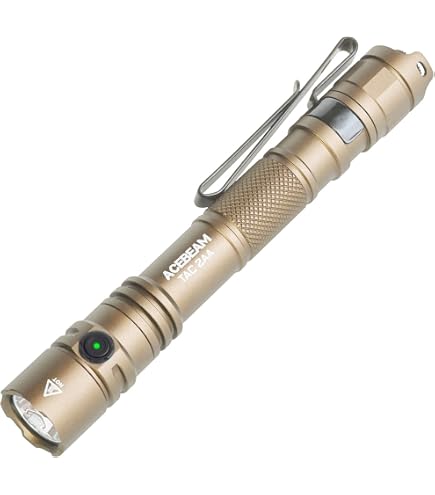 Amazon.co.jp: ACEBEAM T37 EDC タクティカル 5モード ロータリー磁気