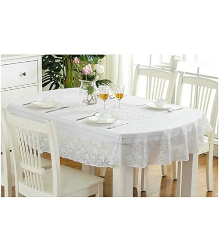 新品⭐︎ テーブルクロス ワイルドストロベリー13 Amazon｜Horaldaily 秋のテーブルクロス 60×84インチ 楕円形