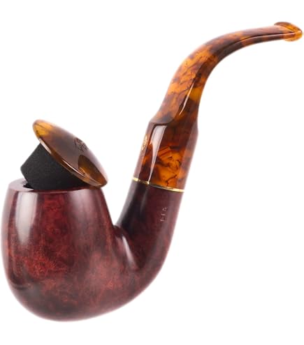 Amazon.co.jp: Savinelli Roma 614 ブラックステムタバコパイプ